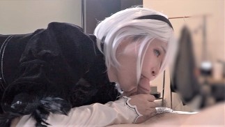 【NieR:Automata】 女装2Bさんの手コキ💦そのままアナルに激しくセックス💞