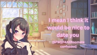 [SFW] [F4A] ASMR Freundin Rollenspiel-Mitbewohnerin gesteht, dass sie in dich verknallt ist