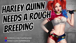 Harley Quinn vás prosí, abyste ji chovali [Audio] [Yandere] [Submisivní děvka] [Throatfuck] [Drsný sex]