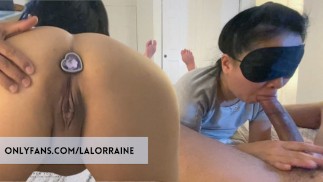 Asiática Nympho chupa BBC - LaLorraine