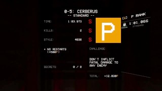 ULTRAKILL - Cerberus é fodido com força (CERBERUS P-RANK RUN)
