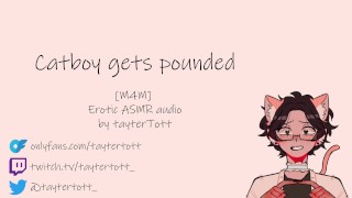Catboy é ESPANCADO || [m4m] [yaoi hentai] Áudio ASMR erótico VERSÃO COMPLETA