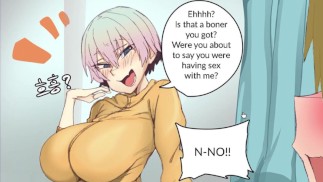 UZAKI CHAN... GING NACH EINEM HARTEN... POCHENDER BONER♥