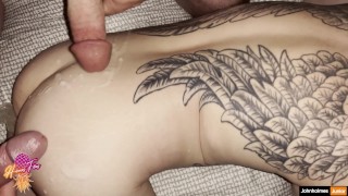 4k Ananas Films Hvězda Michaela McKenzie Šuká fanouška z Vancouveru 2 obrovské cum zatížení na pěkný zadek