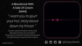 [M4M] Vampire Boyfriend Wakes You Up for Rough Sex and Feeding [Audio] [ASMR]