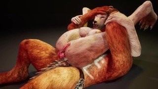 Sexo com tesão da besta
