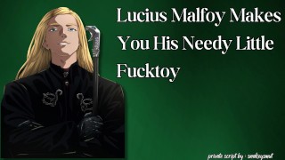 Lucius Malfoy macht dich zu seinem bedürftigen kleinen Fickspielzeug (M4F Erotic Audio für Frauen)