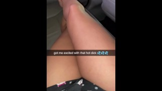 Verheiratetes Mädchen verliebt sich und tauscht Nacktbilder mit einem heißen Typen auf Snapchat aus