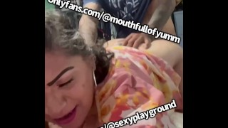 Sexy gilf viene pestate da un cazzo duro mentre suo marito è via