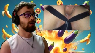 Intento aguantar una hora sin correrme en directo!
