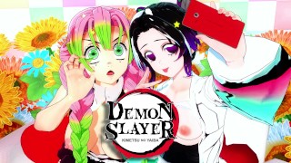 МИЦУРИ И ШИНОБУ ПОКАЖУТ ВАМ ХОРОШЕЕ ВРЕМЯ - DEMON SLAYER HENTAI 3D + POV (ЭКСКЛЮЗИВНЫЙ PATREON)