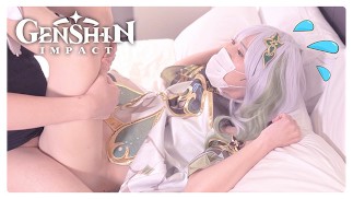 【Genshin Impact】 ☘ Симпатичный косплеер Ледибой трахается, Нахида Косплей Кавай Японский Кроссдрессер