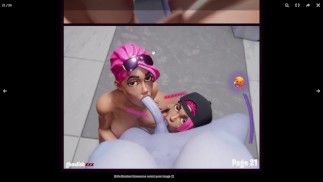 Fortnite Porno Comic Brite Bomber Futanari Trio