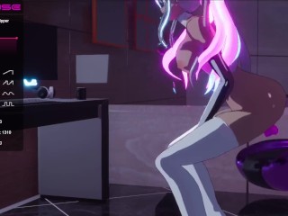 Big Booba Waifu é Fodida e Esguicha Como Uma Fonte