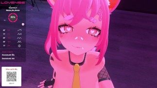 Anime girl tenta não afiar as mãos