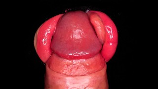 CLOSE UP POV: FICKEN SIE MEINE PERFEKTEN LIPPEN MIT IHREM GROSSEN HARTEN SCHWANZ und kommen Sie in den Mund! Sturmhaube BLOWJOB ASMR