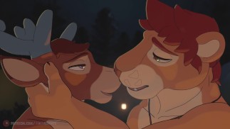 Faszination Kamin TEASER Schwule Pelzige Animation