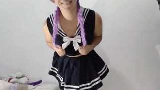 Otaku squirt - School uniform