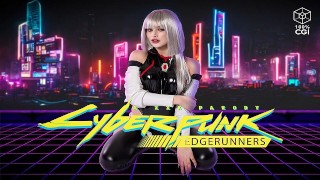 Busty Jewelz Blu Jako CYBERPUNK Lucy Šuká S EDGERUNNER
