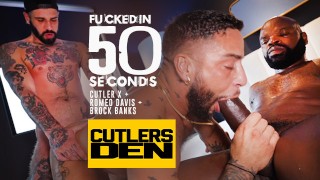 V prdeli za 50 sekund s Cutlerem a Romeem, kteří se střídají v Brock Banks pro Cutler's Den