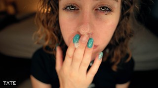 Massieve facial voor kleine spermaslet
