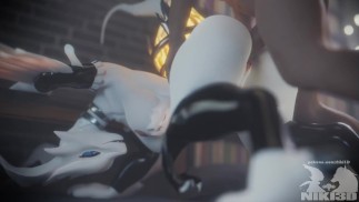 Reshiram tendo sua buceta socada