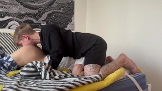 Saftiges Rimming und Blowjob mit Sperma