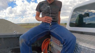 Mijando viagem número 4! Jeans completamente encharcados.