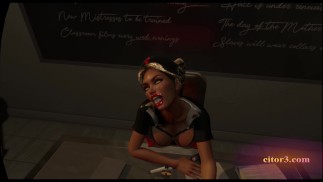 Citor3 3D VR Game блондинка латексная медсестра сосет сперму через уретру зонд