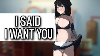 Sich mit Tomboy zu verkleiden führt zum Ficken 😲💦 [18+ Audio RP]
