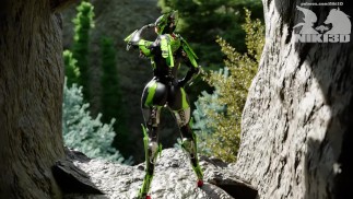 アンセム・インターセプターはパトロール中に気を取られる。WIPアニメーション
