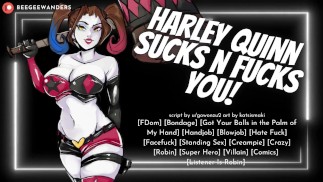 Harley Quinn fängt und verhört dich mit ihren Löchern! || Erotisches ASMR Rollenspiel für Männer