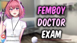 [ASMR] Femboy examina e limpa seus ouvidos