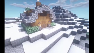 Jak postavit malý dům Snow Biom v Minecraftu