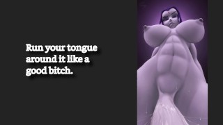 [FayGrey] Raven vous entraîne à être une salope à foutre Pt. 3 The Final Orgasm (Femdom cei joi assplay Futa train