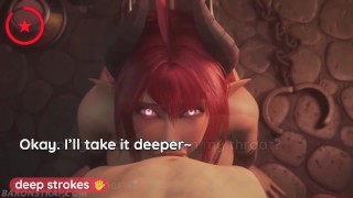 [Teaser] Je persoonlijke succubus melkt je droog JOI 💦 [edgen] [femdom] [creampie] [3D hentai]