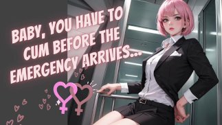 [F4F]あなたはCrushあなたの仕事でエレベーターで立ち往生していて、それはかなりクソ明らかです..[Fdom]