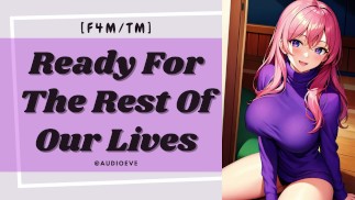 [F4M] Listo para el resto de nuestras vidas | Novia Romántica Femdom ASMR Audio Juego de roles