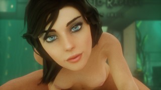 Elizabeth Bioshock 3D Hentai POV baise sur le dessus (boucle)