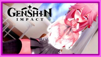 Genshin Impact - Yae Miko w mundurku szkolnym