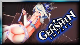 Furina 💦 Dokonale Roztomilý Zadek SEX! Genshin Anime Hentai Porno R34 Virtuální Skutečné Hydro Archon Focalor