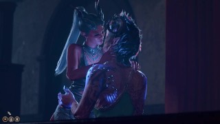 tiefling tiene una cita con karlach