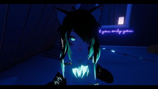 VRChat Girl Masturbate, mas quer ser fodida e acabou tendo múltiplos orgasmos enquanto é fodida