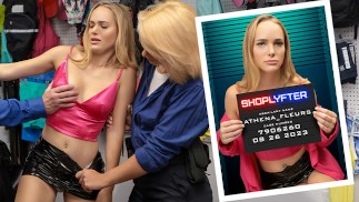 la actitud Sassy de Athena Fleurs no la ayudará a salir de la difícil situación en la que está - Shoplyfter