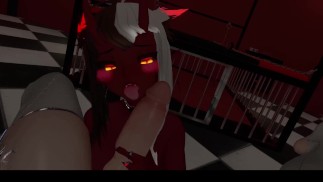 VRChat Dungeon Devil весело проводит время с мастером ~ Twitter 50+ подписчиков специально!!