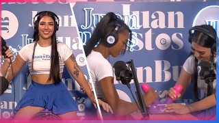 Show lésbico de três lindas garotas Capítulo completo | Podcast Juan Bustos