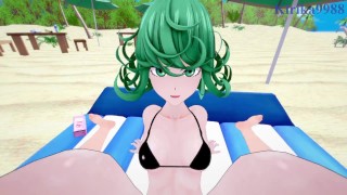 Tatsumaki a já máme intenzivní sex na pláži. - One-Punch Man Hentai