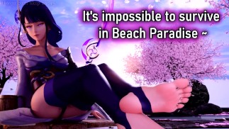 [ZWIASTUN Hentai JOI] Beach Paradise [Wiele zakończeń, lekki ZBT, możliwy Cuckhold, Futa]