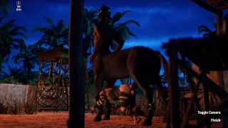 Paardenman op man