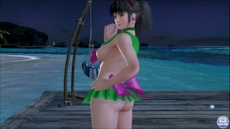 Dead or Alive Xtreme Venus Vacation Хитоми Сейлор Юпитер Купальник Обнаженная мод Фансервис Признательность